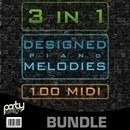 Designed Piano Melodies Bundle 3-in-1