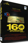 160DB Drum and Bass Apple Loops